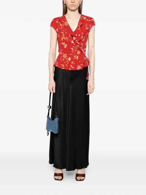 Reformation Clemence blouse - Red - zdjęcie produktu nr 1