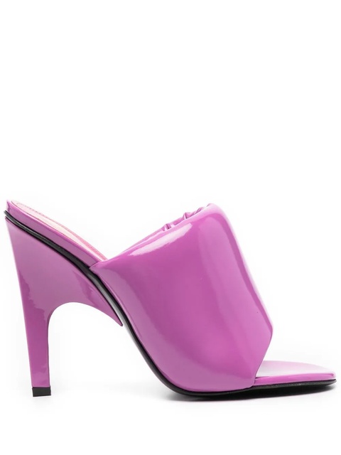 The Attico Rem 120mm padded sandals - Pink - zdjęcie produktu nr 1