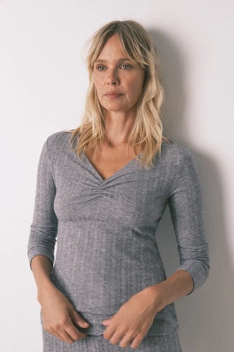 women'secret komplet piżamowy damska kolor szary 3592445 - zdjęcie produktu nr 2