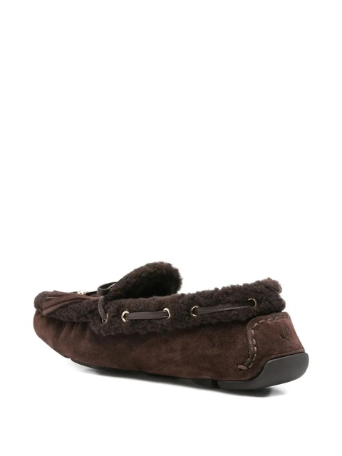 Jimmy Choo Manon suede loafers - Brown - zdjęcie produktu nr 2