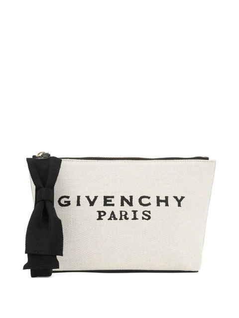 Givenchy small bow-detail make up bag - Neutrals - zdjęcie produktu nr 1
