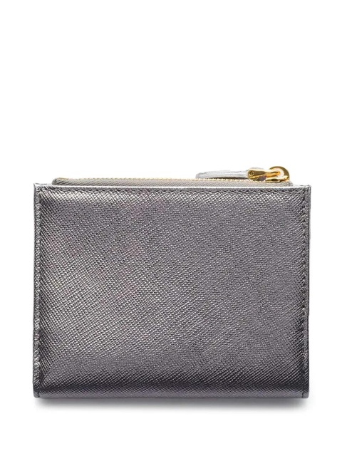Prada leather wallet - Grey - zdjęcie produktu nr 1