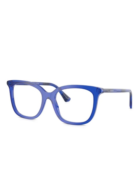 Burberry Eyewear square logo frames - Blue - zdjęcie produktu nr 2