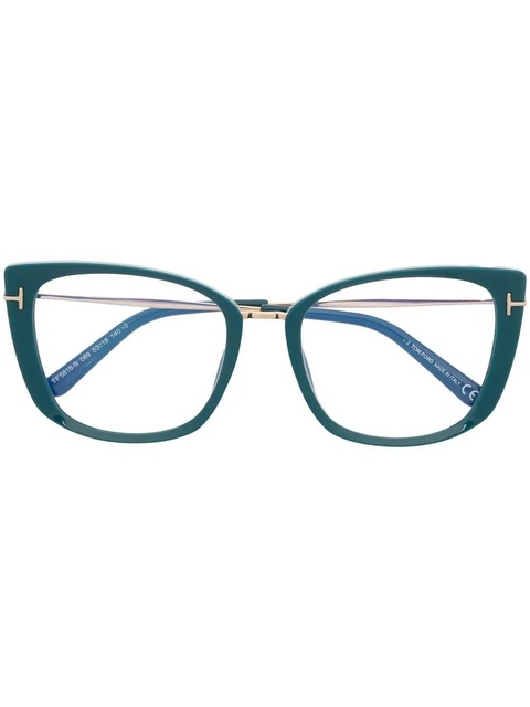 TOM FORD Eyewear cat-eye frame optical glasses - Blue - zdjęcie produktu nr 1