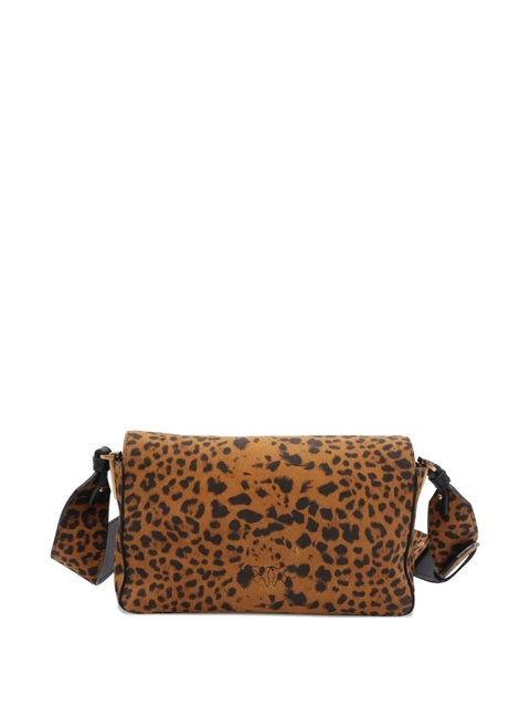 PINKO spotted adjustable straps tote bag - Brown - zdjęcie produktu nr 2
