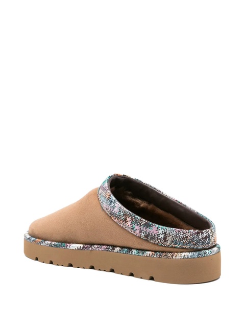 Missoni patterned-trim slippers - Neutrals - zdjęcie produktu nr 2