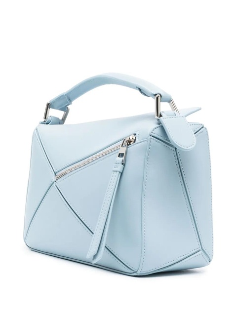 LOEWE small Puzzle leather handbag - Blue - zdjęcie produktu nr 2