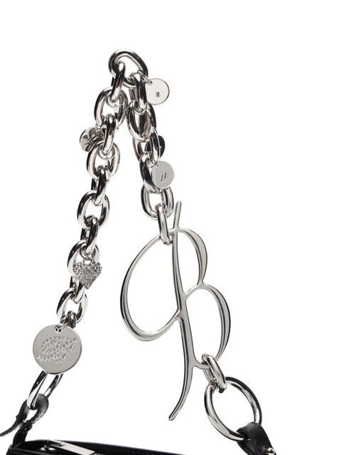 Blumarine Toy Regular charms tote bag - Black - zdjęcie produktu nr 2