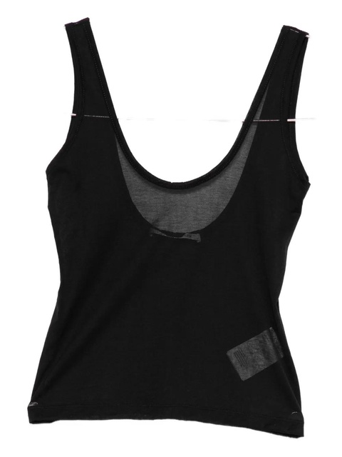 OUR LEGACY Blade scoop-neck tank top - Black - zdjęcie produktu nr 1