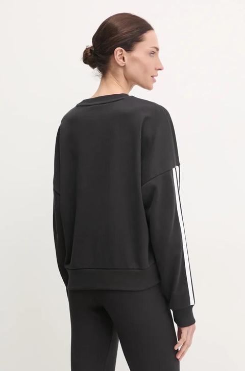 adidas bluza Essentials damska kolor czarny z aplikacją JE0016 - zdjęcie produktu nr 2