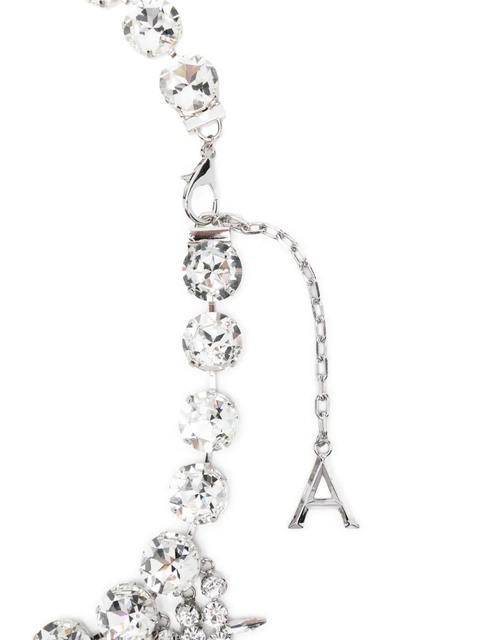 AREA crystal-embellished chocker necklace - Silver - zdjęcie produktu nr 2
