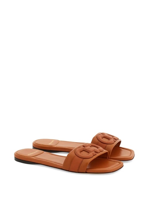 Ferragamo Gancini slides - Brown - zdjęcie produktu nr 2
