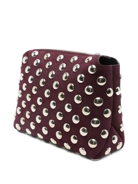 KHAITE zip-fastening clutch bag - Red - zdjęcie produktu nr 2