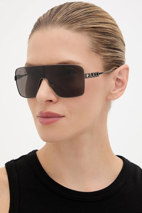 Gucci okulary przeciwsłoneczne damskie kolor szary GG1936S - zdjęcie produktu nr 1