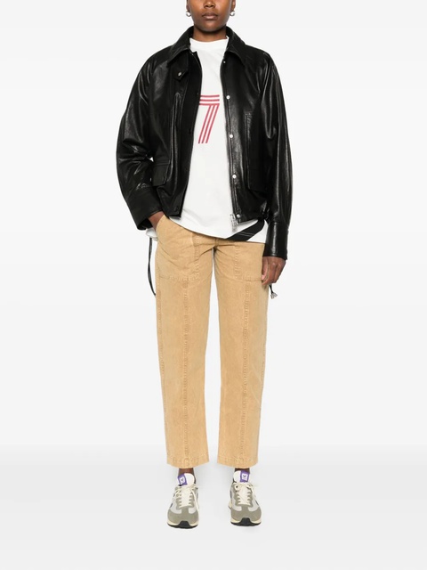 MARANT ÉTOILE panelled pocket trousers - Brown - zdjęcie produktu nr 2