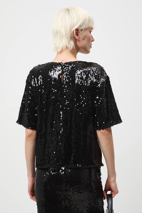 Medicine t-shirt damski kolor czarny - zdjęcie produktu nr 2