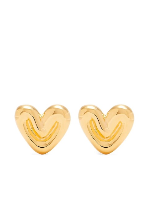 Missoma heart-shaped earrings - Gold - zdjęcie produktu nr 1
