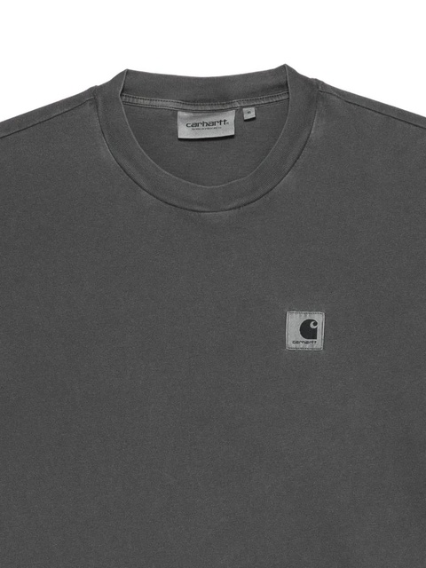Carhartt WIP logo-patch T-shirt - Grey - zdjęcie produktu nr 2