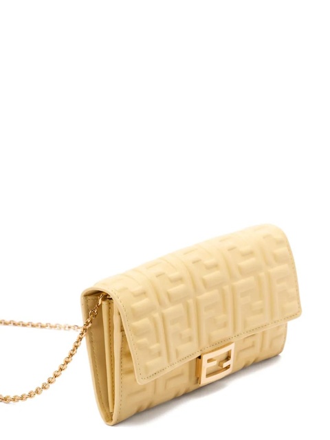 FENDI Baguette Continental chain-strap wallet - Yellow - zdjęcie produktu nr 1