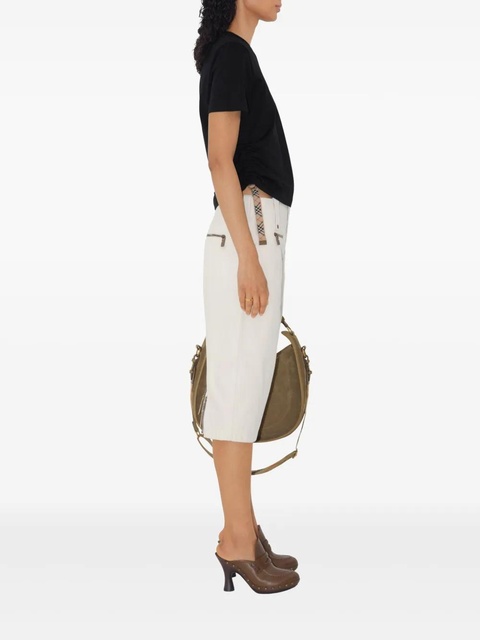 Burberry ruched cotton t-shirt - Black - zdjęcie produktu nr 2