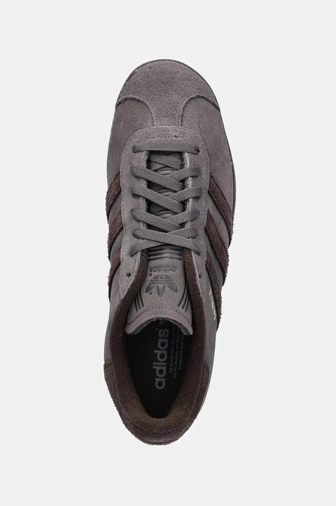 adidas Originals sneakersy zamszowe Gazelle kolor szary IG2097 - zdjęcie produktu nr 2