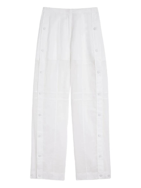 Jil Sander cotton trousers - White - zdjęcie produktu nr 1