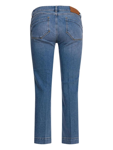 Sportmax logo-patch jeans - Blue - zdjęcie produktu nr 1
