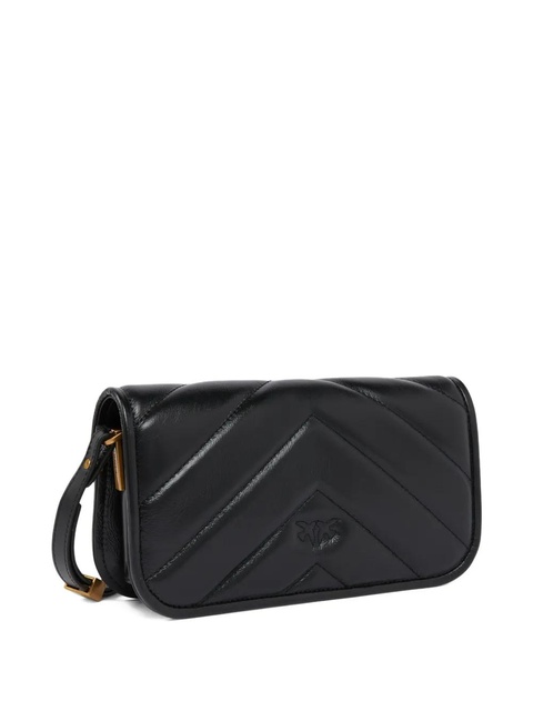 PINKO Love Bird-buckle shoulder bag - Black - zdjęcie produktu nr 1