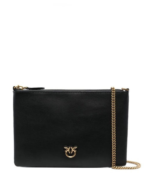 PINKO leather clutch bag - Black - zdjęcie produktu nr 1