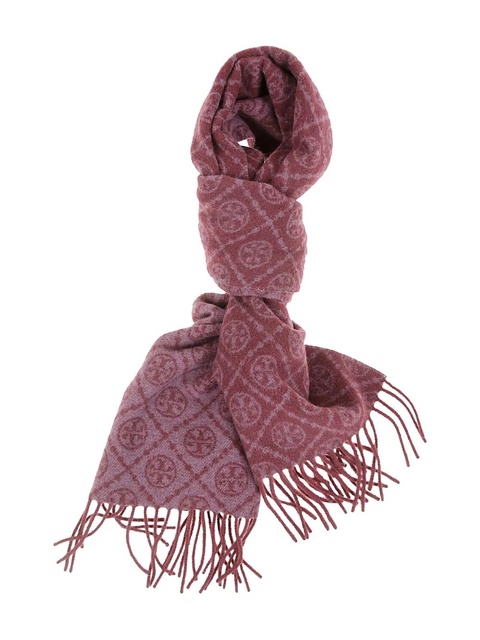 Tory Burch Double T scarf - Red - zdjęcie produktu nr 1