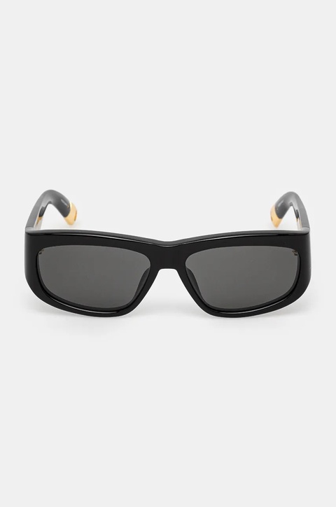 Jacquemus okulary przeciwsłoneczne PILOTA kolor czarny JAC2C1SUN - zdjęcie produktu nr 1