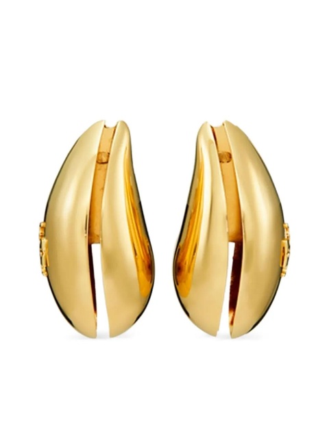 Tory Burch Wave earrings - Gold - zdjęcie produktu nr 1