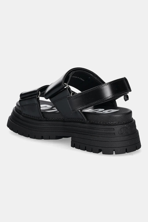 Buffalo sandały Lennox Snd damskie kolor czarny na platformie 1602271-BLK - zdjęcie produktu nr 2