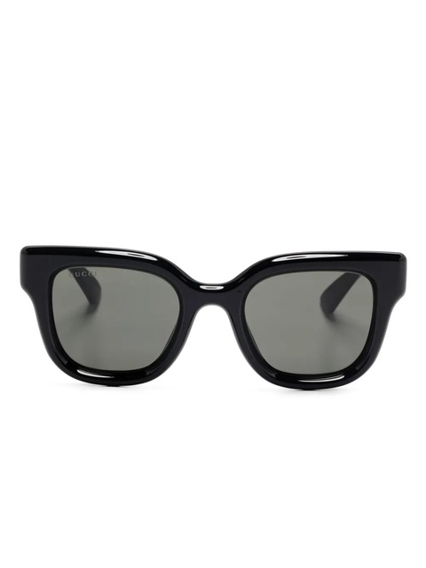 Gucci Eyewear square-frame sunglasses - Black - zdjęcie produktu nr 1