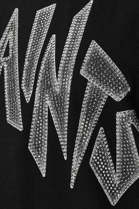 AllSaints t-shirt bawełniany damski kolor czarny W145JD - zdjęcie produktu nr 2