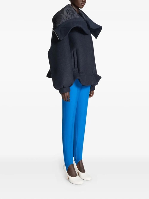 DRIES VAN NOTEN bonded short parka - Blue - zdjęcie produktu nr 2