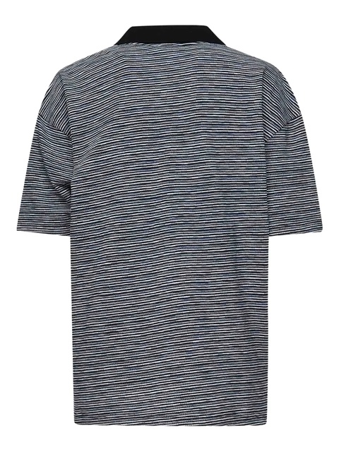ETRO striped pocket polo shirt - Blue - zdjęcie produktu nr 2