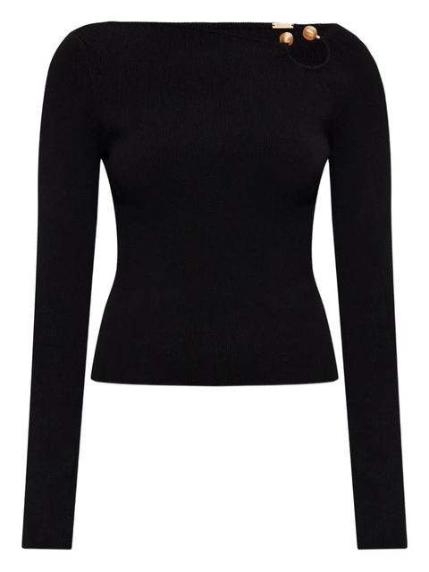 Cult Gaia ribbed knitwear - Black - zdjęcie produktu nr 1