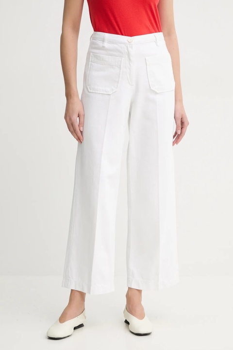 Sessun jeansy damskie kolor biały 24221005 - zdjęcie produktu nr 1