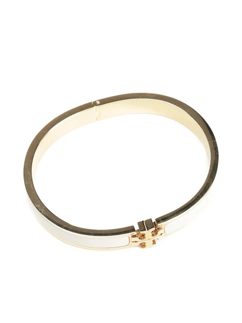 Tory Burch medium Kira bracelet - White - zdjęcie produktu nr 2