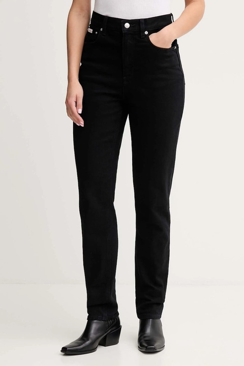 Calvin Klein Jeans jeansy damskie high waist LV047D843G - zdjęcie produktu nr 1