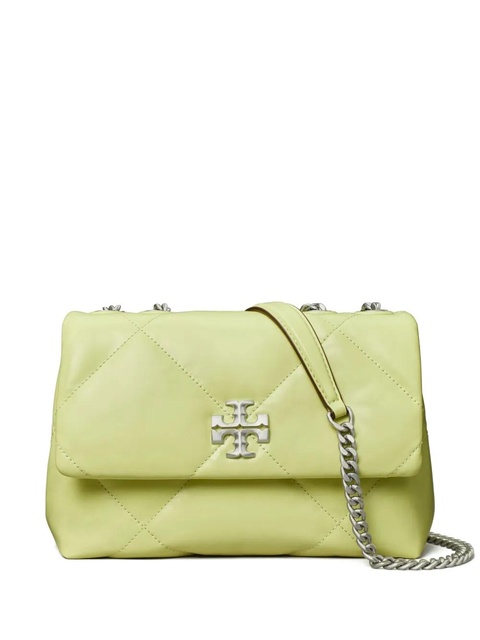 Tory Burch small Kira diamond-quilted convertible shoulder bag - Green - zdjęcie produktu nr 1