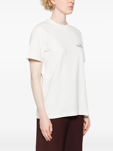 Golden Goose logo-print cotton T-shirt - White - zdjęcie produktu nr 2