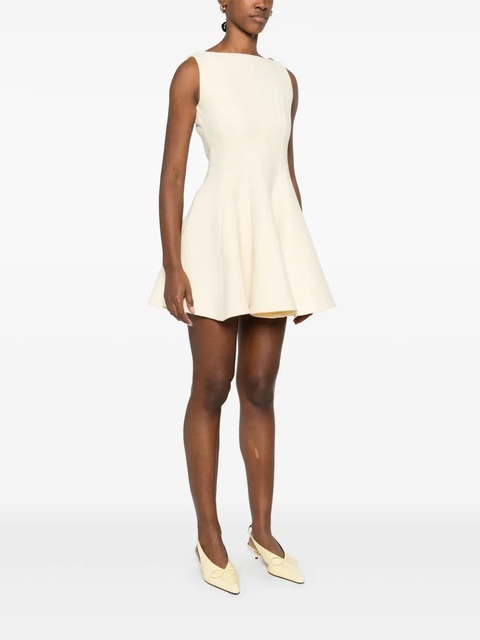 Maje textured mini dress - Yellow - zdjęcie produktu nr 2