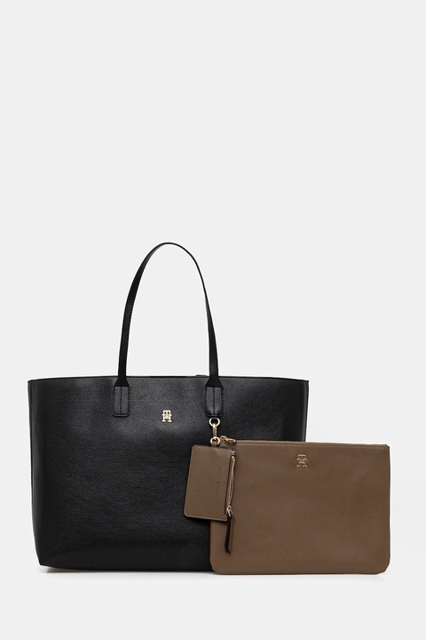 Tommy Hilfiger torebka kolor czarny AW0AW18173 - zdjęcie produktu nr 1