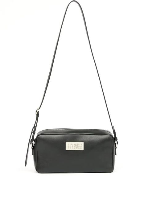 MM6 Maison Margiela Numeric leather shoulder bag - Black - zdjęcie produktu nr 1