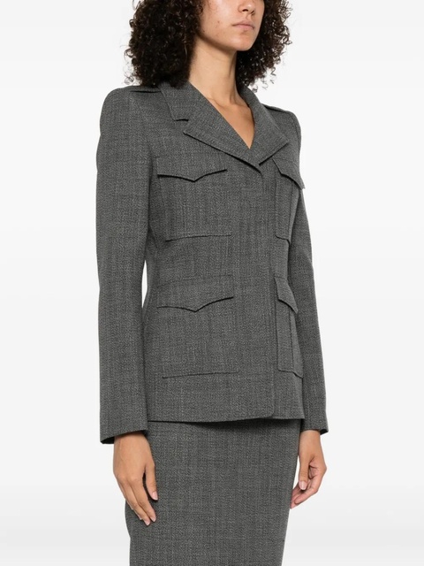 Alexander McQueen wool jacket - Grey - zdjęcie produktu nr 2