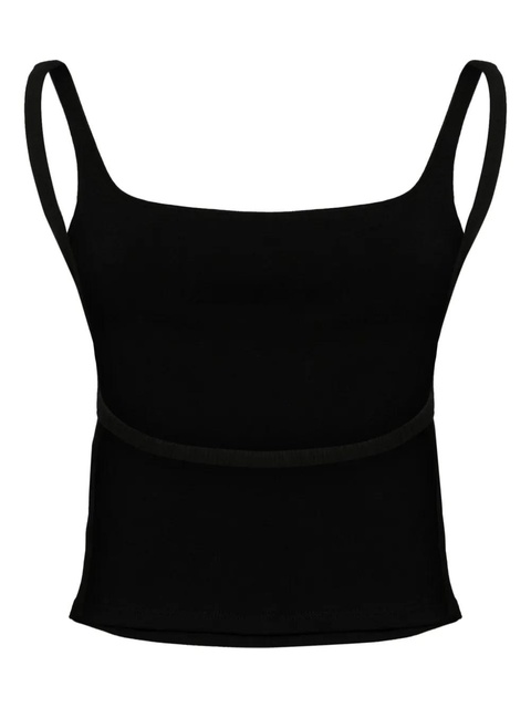 Reformation Cairo knit top - Black - zdjęcie produktu nr 1