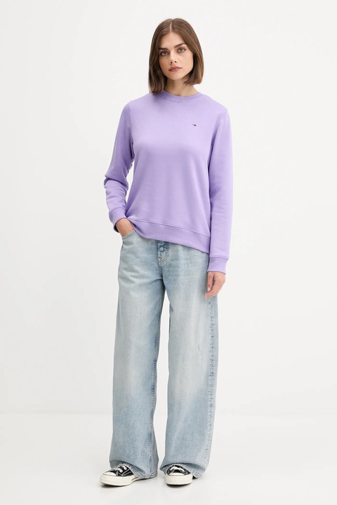 Tommy Jeans jeansy damskie kolor niebieski DW0DW20473 - zdjęcie produktu nr 2