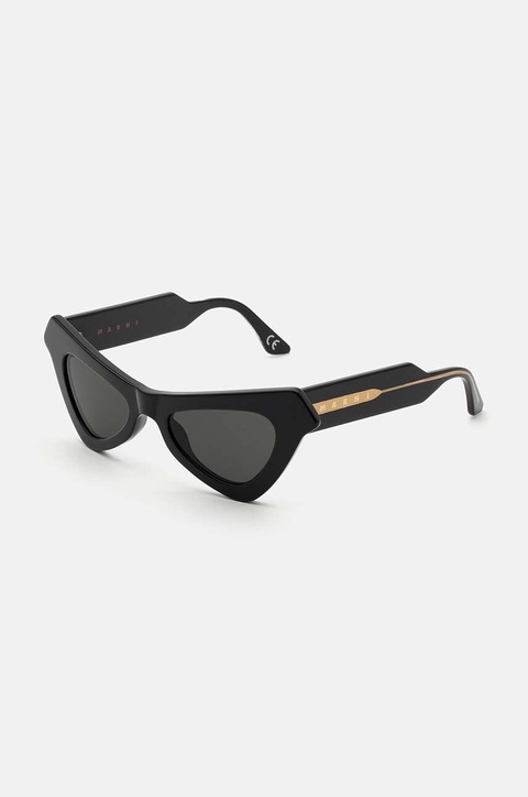 Marni okulary przeciwsłoneczne Fairy Pools damskie kolor czarny EYMRN00006 001 TQQ - zdjęcie produktu nr 1